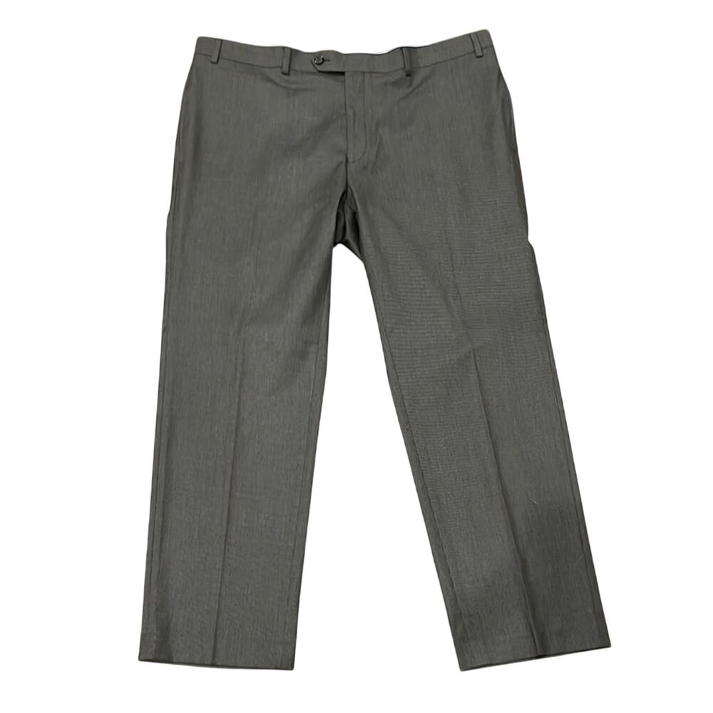 Ralph Ralph Lauren Men's Flat Front Slim Fit Suit Trouser Gray Size 38x30